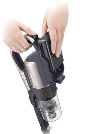 シャープのコードレス掃除機脱着式