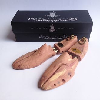 シューズキーパー シダの木製