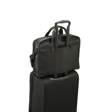 トゥミ （TUMI）ALPHA　オーガナイザー・ポートフォリオ・ブリーフをスーツケースと合体させた画像