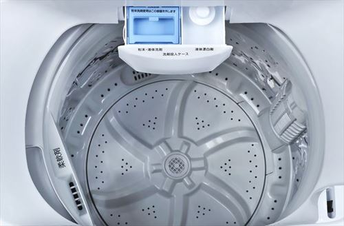 エスケイジャパン（SKJ）全自動洗濯機SW-M50A風乾燥機能付き5.0kgの洗濯槽