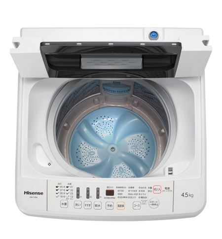 ハイセンス全自動洗濯機 HW-T45A 2016年製（4.5Kg)