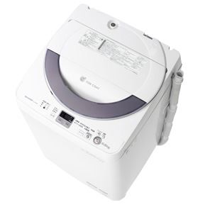 シャープ全自動縦型洗濯機ES-GE55N