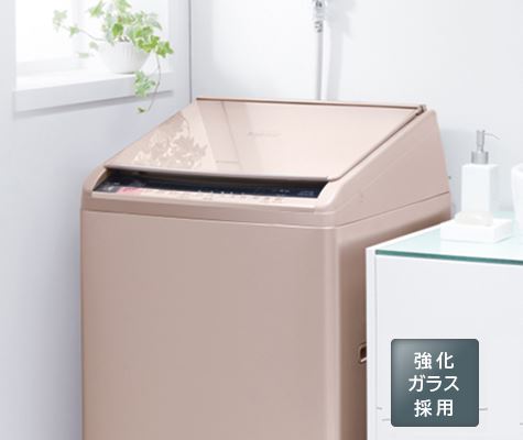 新製品日立縦型洗濯乾燥機ビートウォッシュ(BW-DV100B/DV90B/DV80B本体幅57センチのスリムタイプ